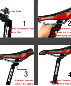 Zoom Suspension Bike Seat Pole