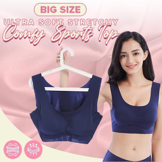 Big Size Ultra Soft Stretchy Comfy Sports Top