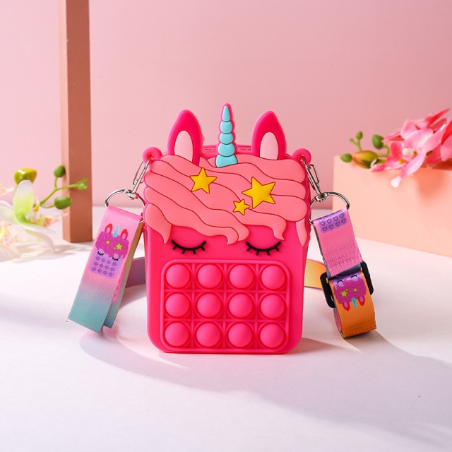 Unicorn Pop It Bag