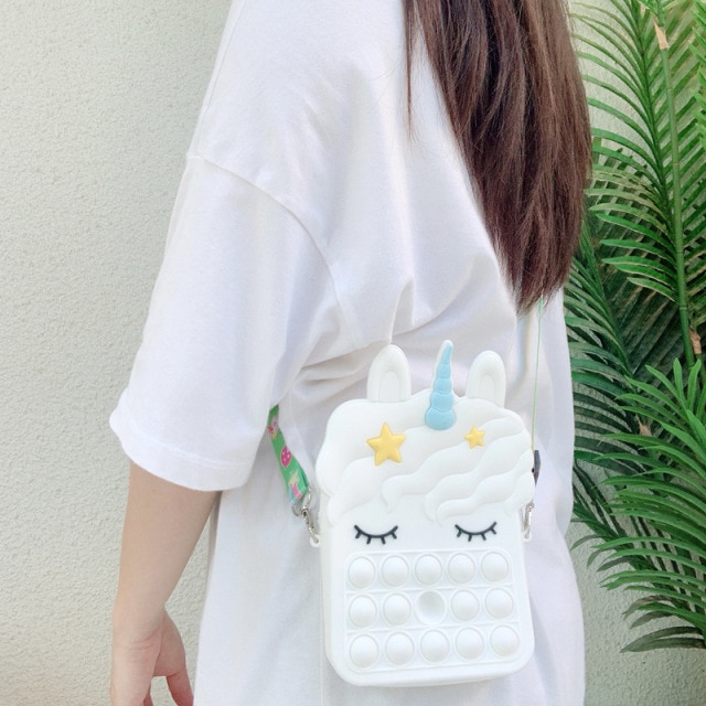 Unicorn Pop It Bag