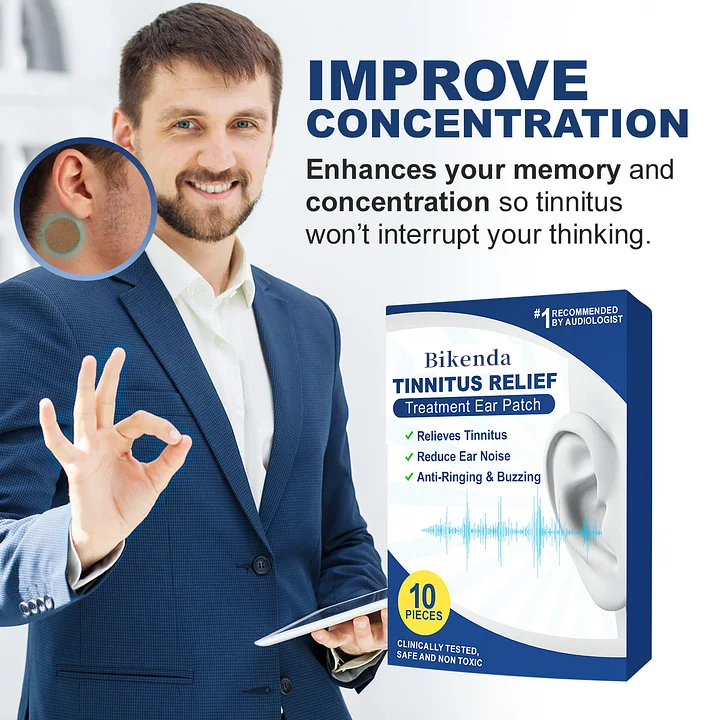 Bikenda Tinnitus Relief Treatment Ear Patch