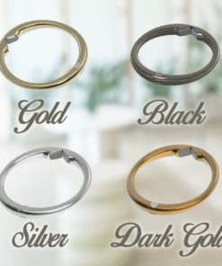 Black Metal Bangles With Hangings