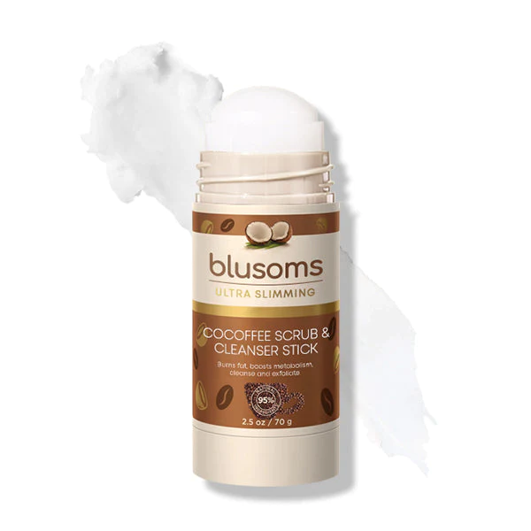 Blusoms Cacao Coffee Scrub & Cleanser stick