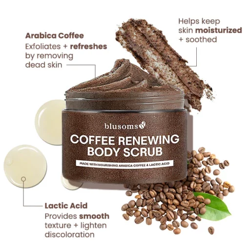 Blusoms Coffee Renewing Body Scrub