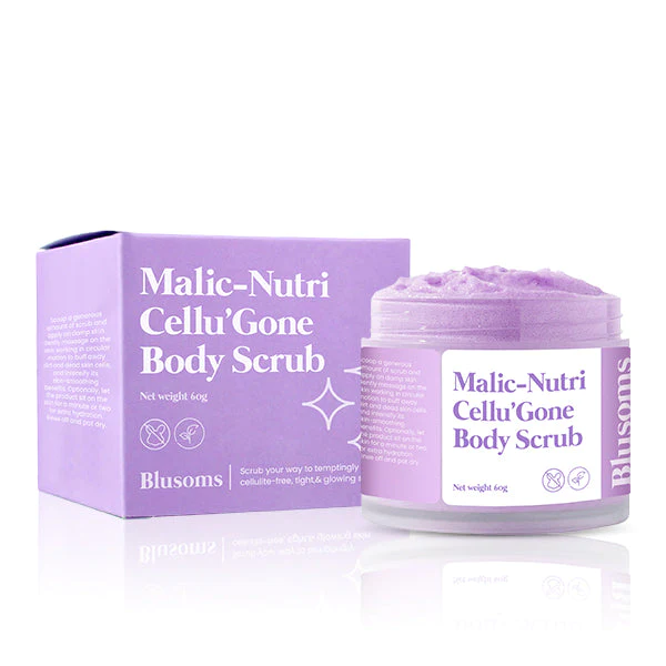 Blusoms Malic-Nutri Cellu'gone Body Scrub