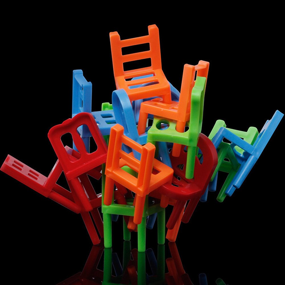 Balanced Chair Stack Game