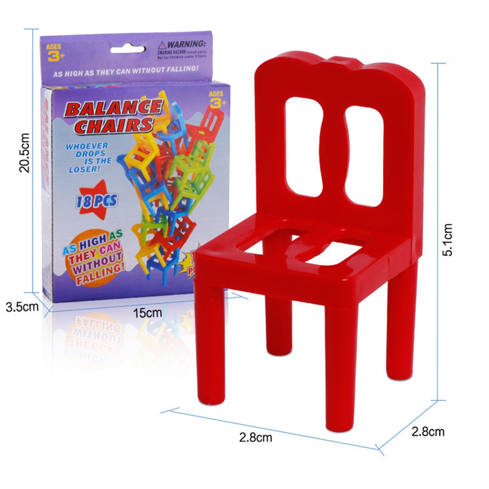 Balanced Chair Stack Game