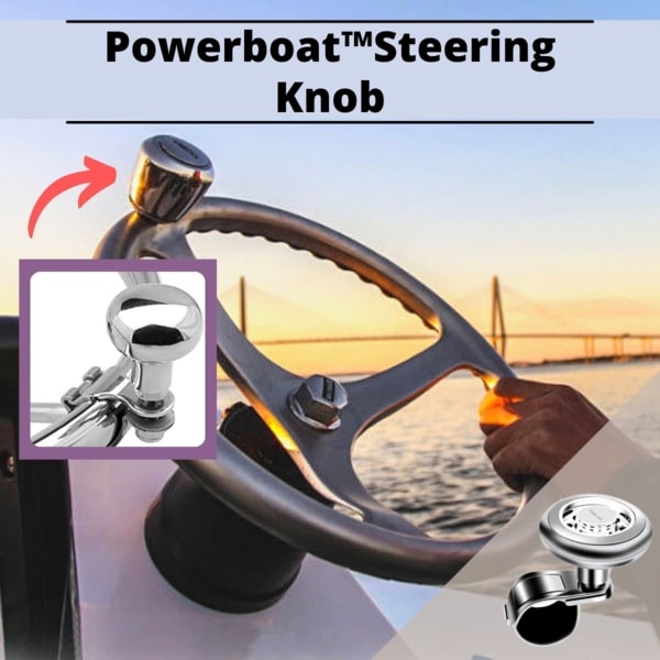 Boat Steering Wheel Power Knob