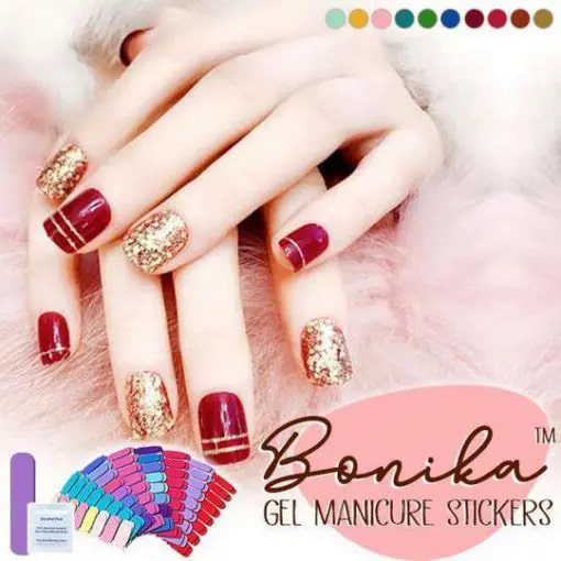 Bonika Gel Manicure Stickers