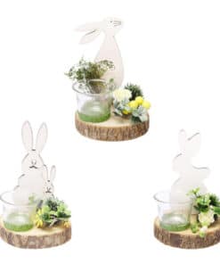 Easter Bunny Nordic Candle Holder Rabbit