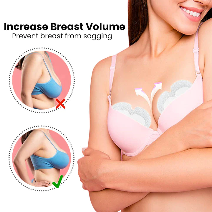 BreastyCare Herbal Breast Enhancement Lymphvity Detoxification Plasters Patch