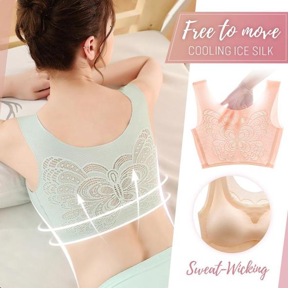 BreathyWings Ice Silk Bra (M-7XL)