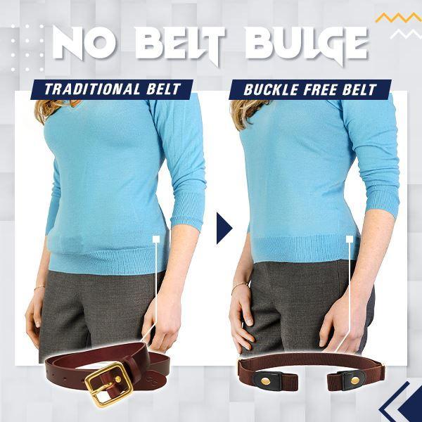 Buckle Free Elastic Belt