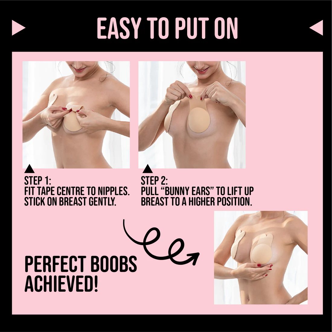 LAST DAY 49% OFF- Invisible Bunny Lifting Bra