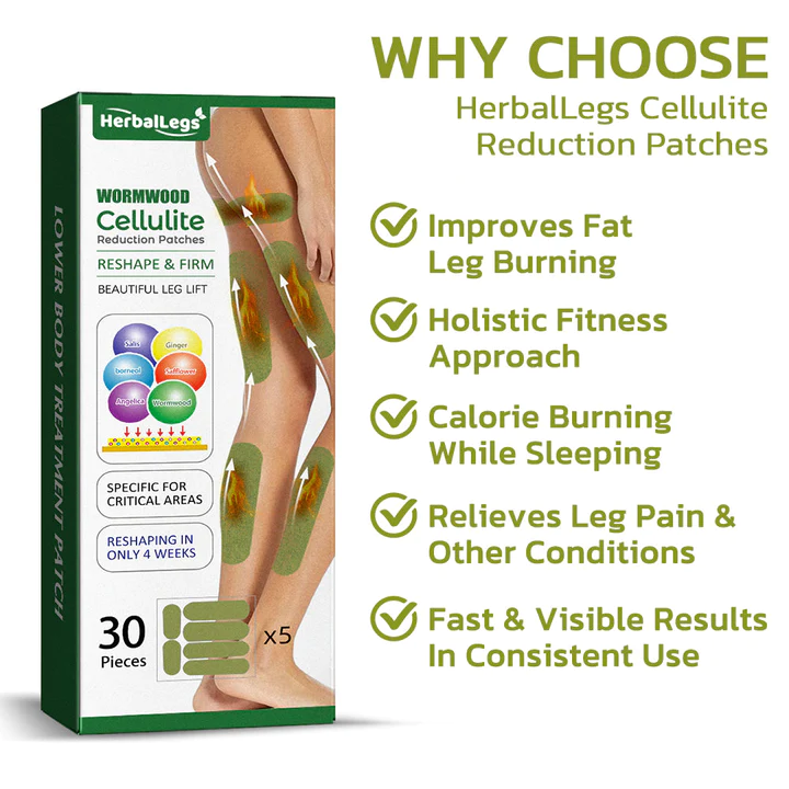 GFOUK HerbalLegs Cellulite Reduction Patches