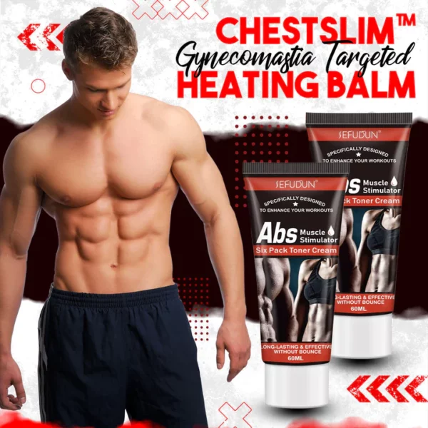 CHESTSLIM II Gynecomastia Targeted Heating Balm