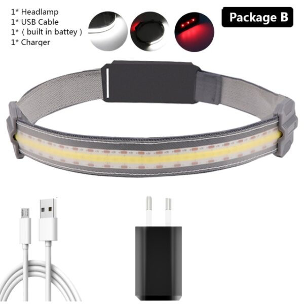 Rechargeable LED Lightweight Headlamp