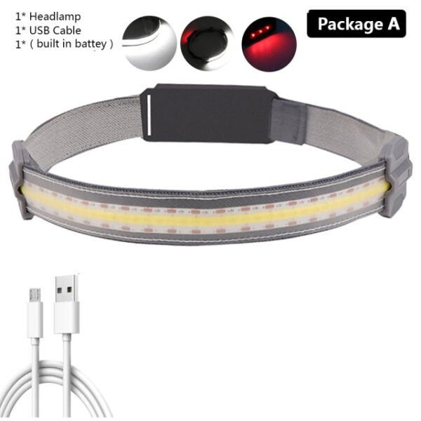 Rechargeable LED Lightweight Headlamp