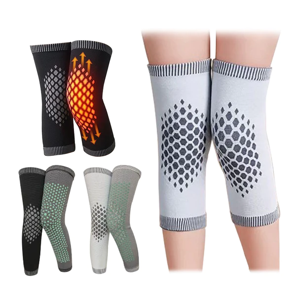 COLORIVER Honeycomb Ionic Lymphatic Detox Self-Heating Knee Support