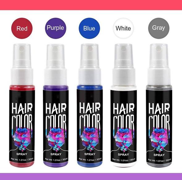 Color Hair Dye Spray