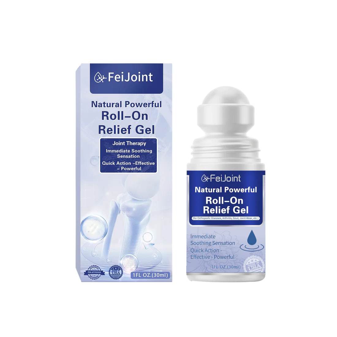 FeiJoint Natural Powerful Roll-on Relief Gel