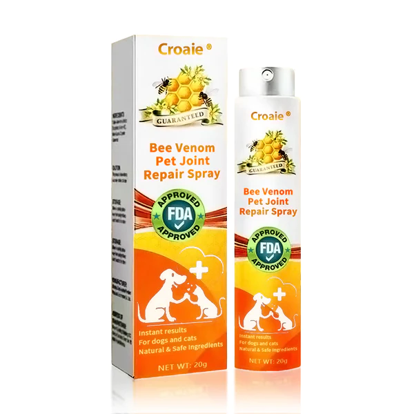 CROAIEŽ Bee Venom Pet Joint Repair Spray-Instant Repair For Dogs and Cats