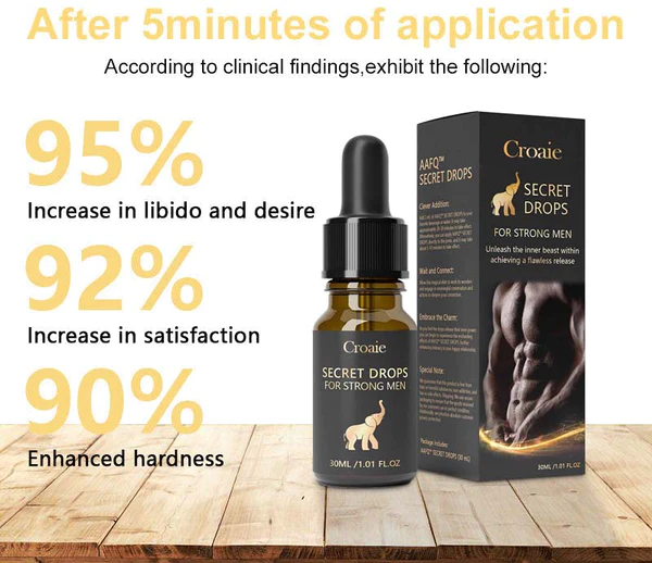 CROAIEŽ Secret Drops for Strong Men