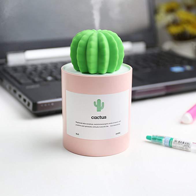 Cactus Humidifier Lamp