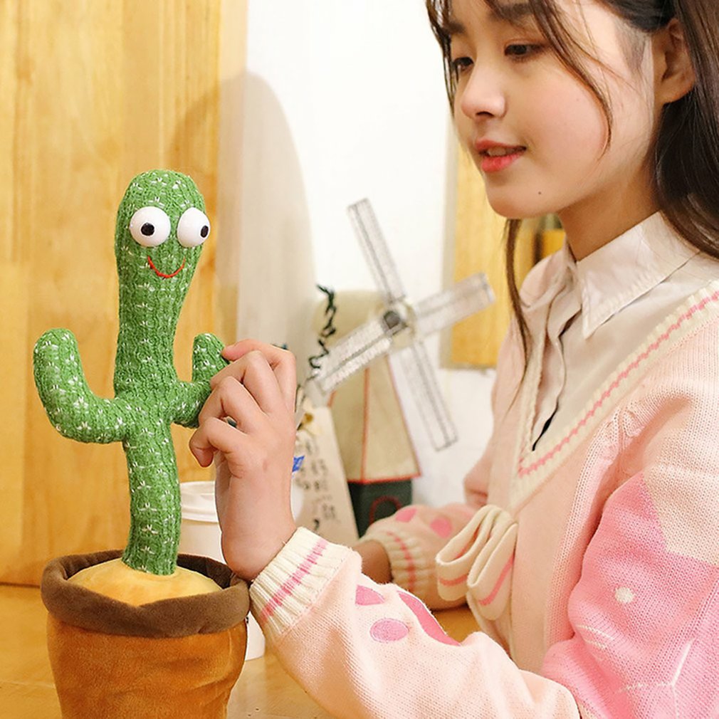 Dancing Cactus Plush Toy