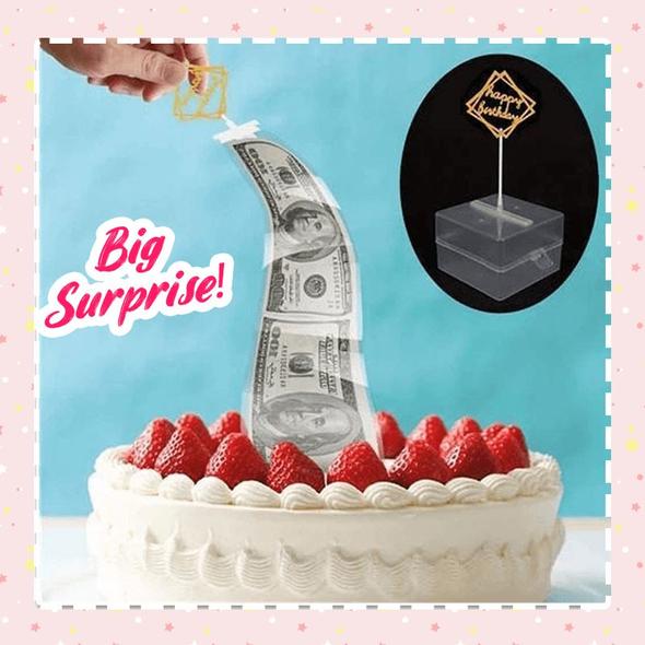 Cake ATM Surprise Box