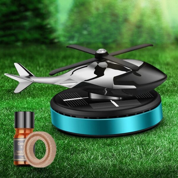 Metal Solar Helicopter Air Freshener