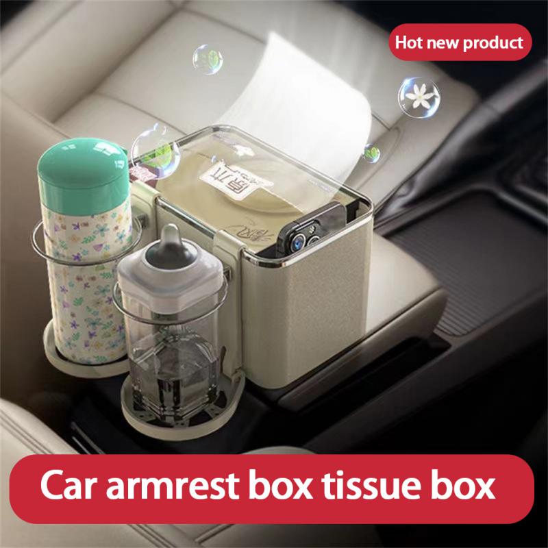 Car Armrest Storage Box