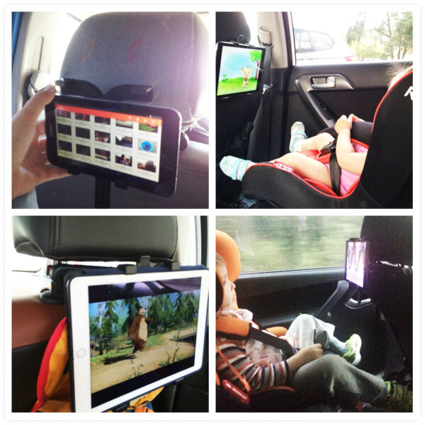 Car Back Seat Tablet Support