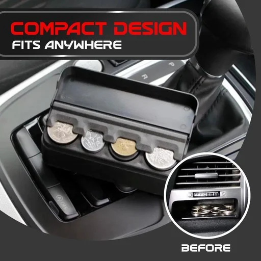 Car Coin Storage Box