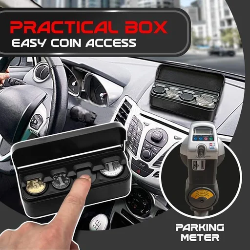 Car Coin Storage Box