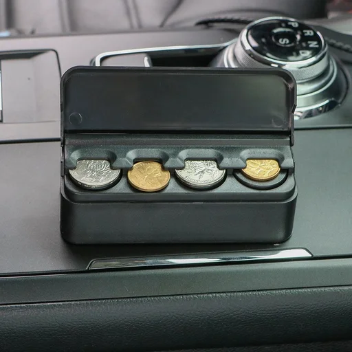 Car Coin Storage Box