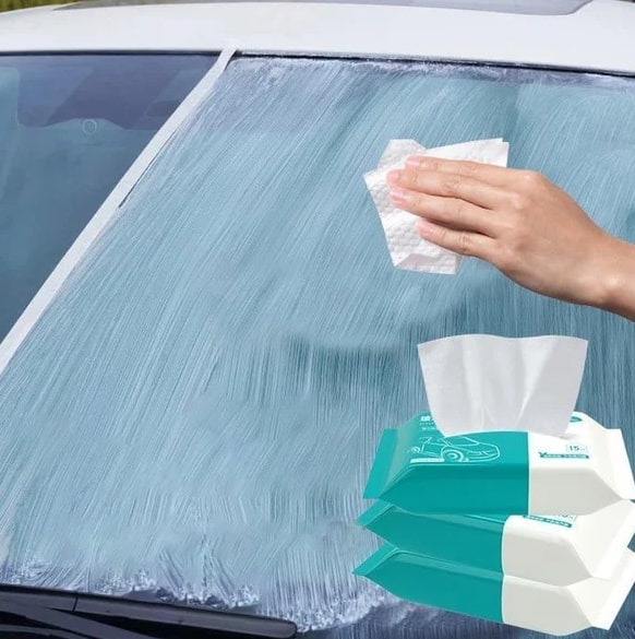 Car Glass Oil Film Removal Wipes