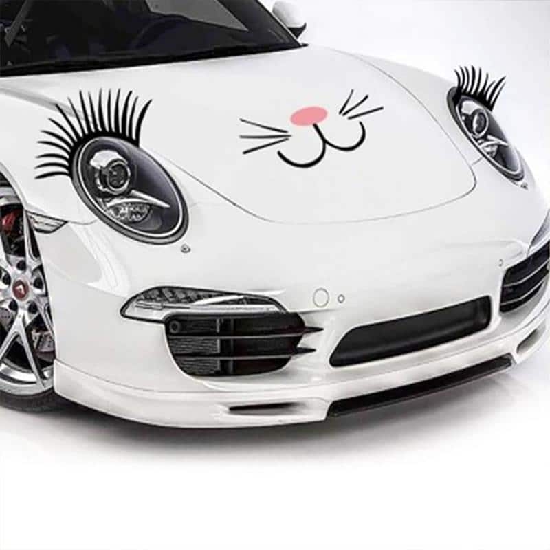 Car Headlight False Eyelashes