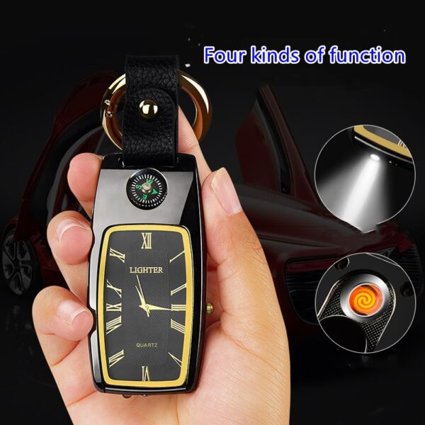 Car Key Chain Watch Lighter