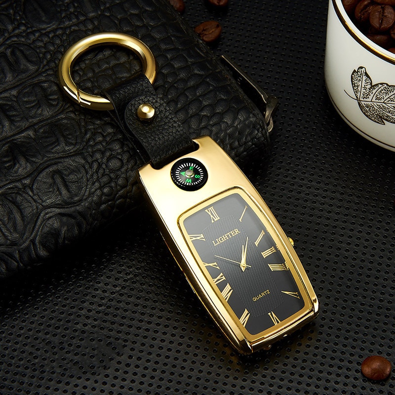 Car Key Chain Watch Lighter