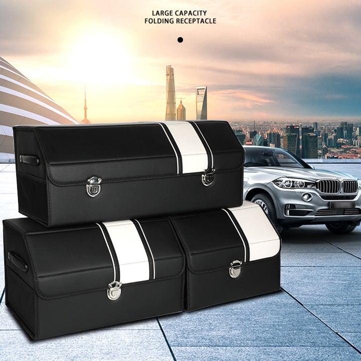 Car Leather Storage Box