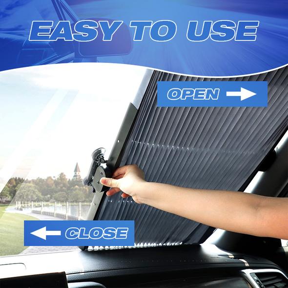 Car Retractable Windshield Cover