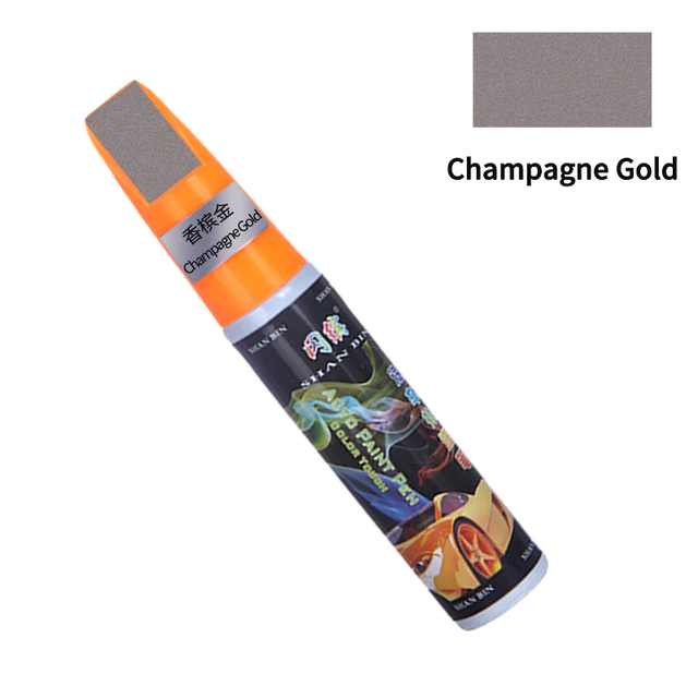 Gold Rcb Car Scratch Repair Paint Pen