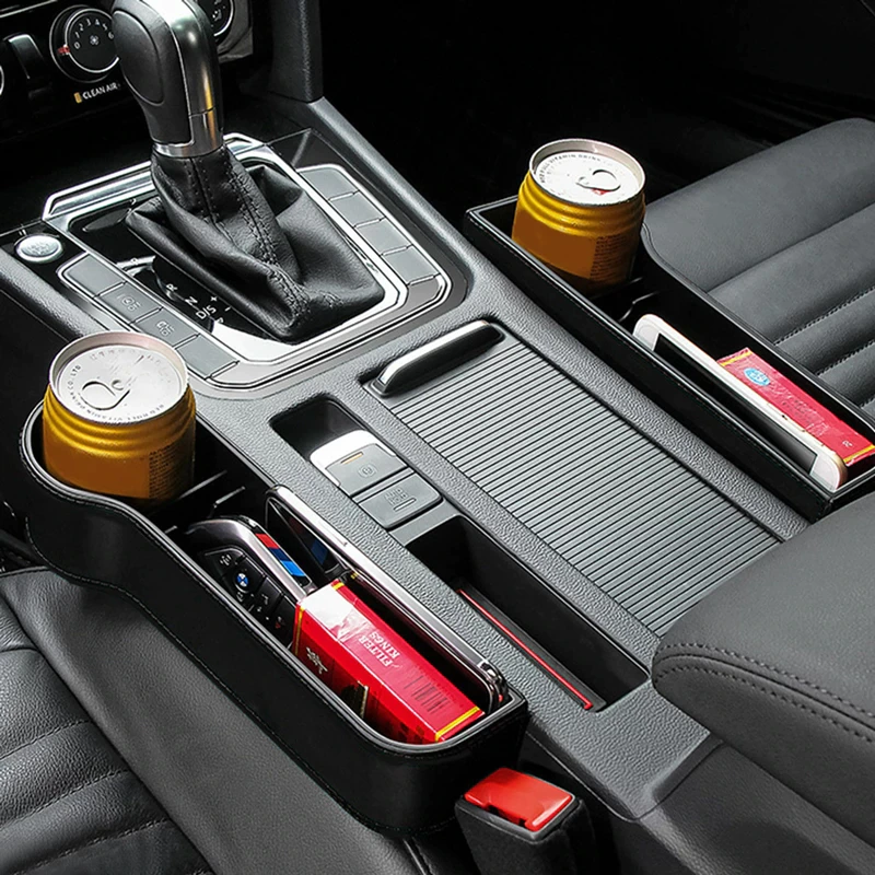 Leather Multifunctional Car Seat Organizer