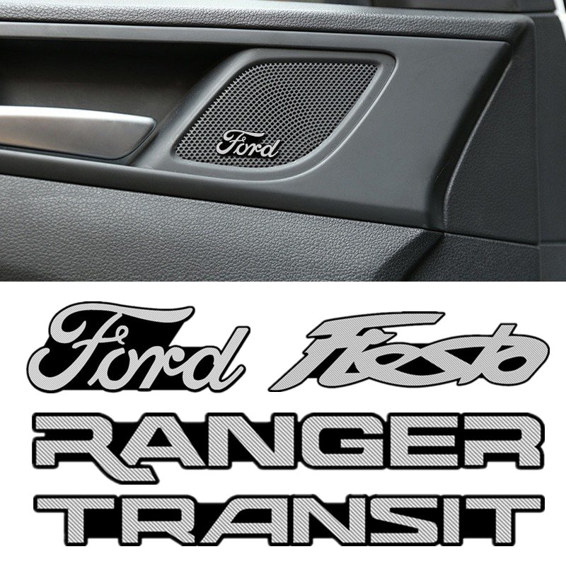 Car Stereo Badge Stickers