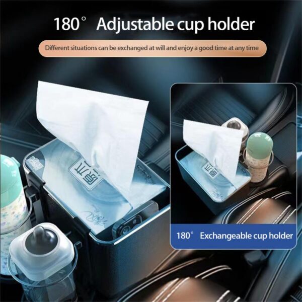 Car Armrest Storage Box