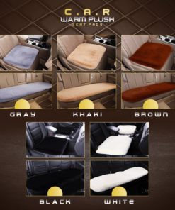 Car Warm Plush Seat Pads