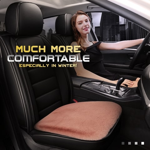 Car Warm Plush Seat Pads