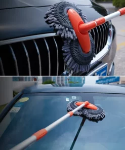 Retractable Double Layer Car Wash Brush