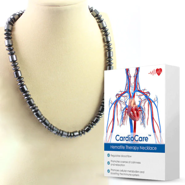 CardioCare Hematite Therapy Necklace